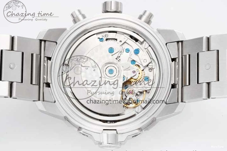 MIROTIME 0302 Aquatimer Chrono SS V6SF 1:1 Best Edition Blue Dial on SS Bracelet A Modern 7032